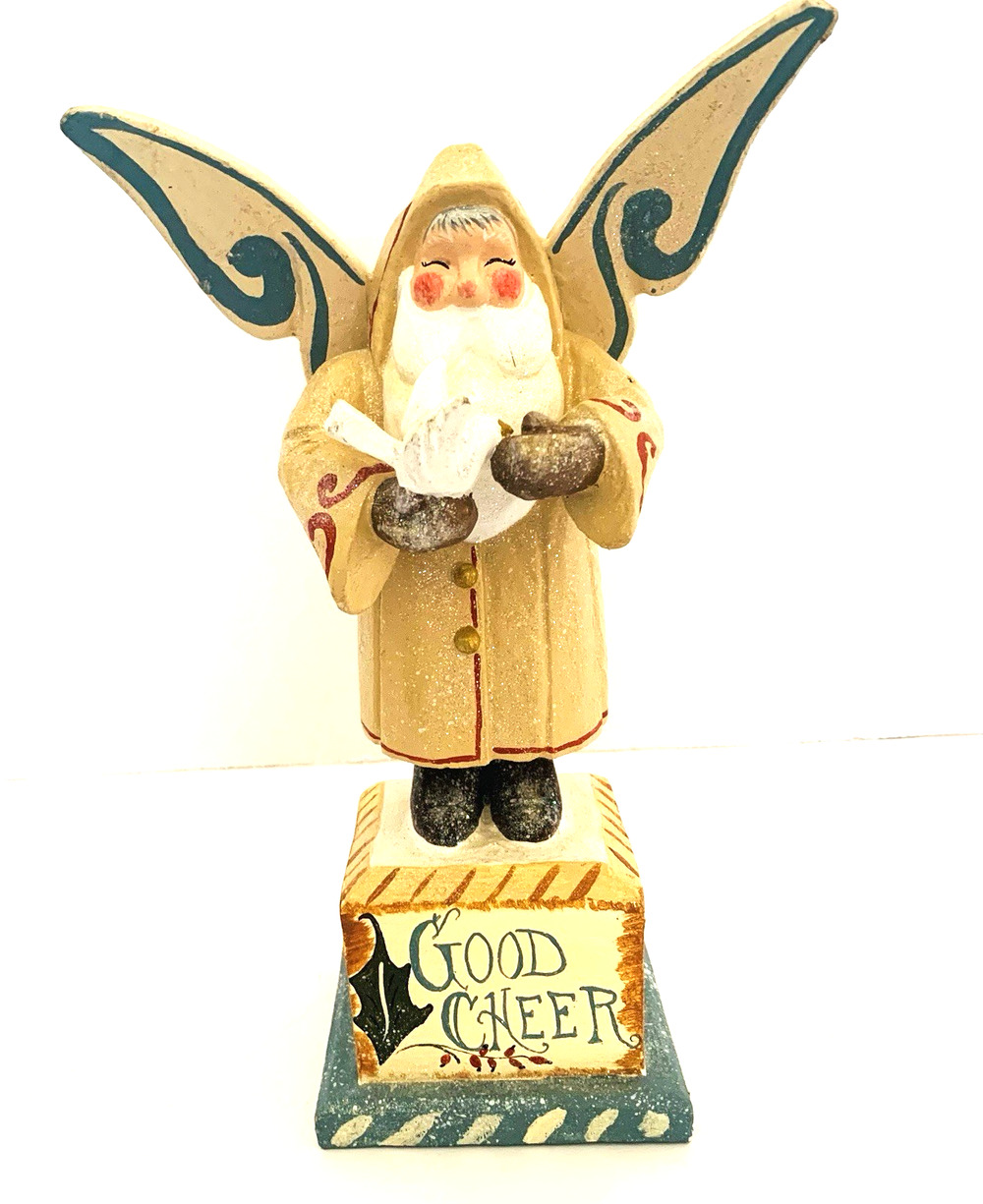 House of Hatten Good Cheer Angel Santa 11.5" Denise Calla 1999 Vintage